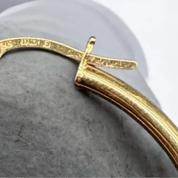 Elegant Gold Hoop Earrings